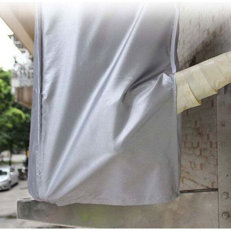 Couvercle Climatiseur Extérieur - Imperméable Anti Poussière Anti Neige - Pour Boîtier Climatisation 86x35x60 cm - 1 Pièce (1/5)