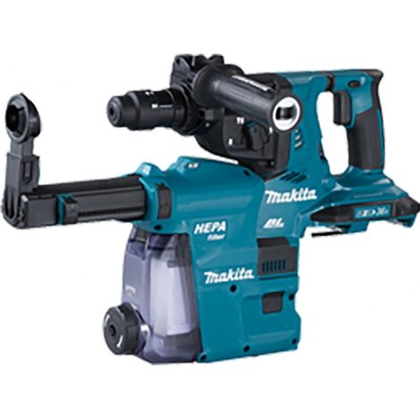 Makita – Perceuse à percussion 18Vx2 DHR283ZWJU – 2,8 Joules – Système d'aspiration intégré – Pour béton, bois et métal (1/10)