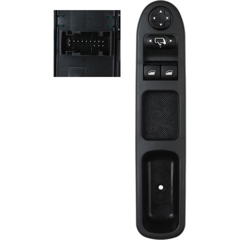 Interruptor regulador de ventana de 13 pines para 207 sin función automática, ajuste de espejo 06554.QA 06554QA (1/5)
