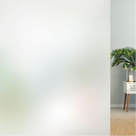 Sichtschutzfolie für Fenster, statisch haftend & wiederverwendbar, UV-beständig, blickdicht, einfache Montage – 45 x 300 cm, ideal für Mieter & Homeoffice (1/5)