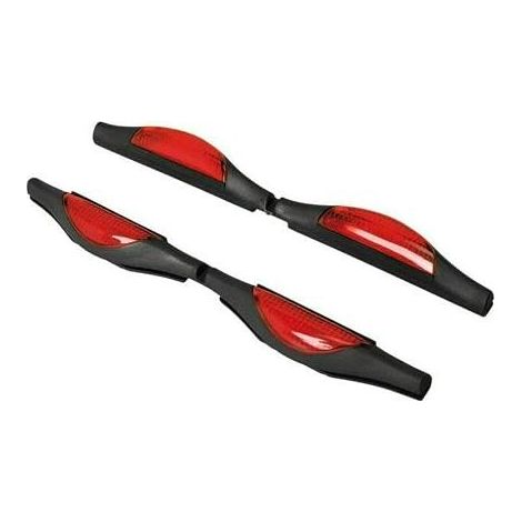 Car door edge reflectors, universal car door protection films, bumper door edge protection strips, PVC dent reflectors (1/5)