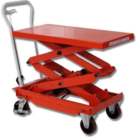 PROVOST - Table élévatrice manuelle double ciseaux Provost - 800 kg