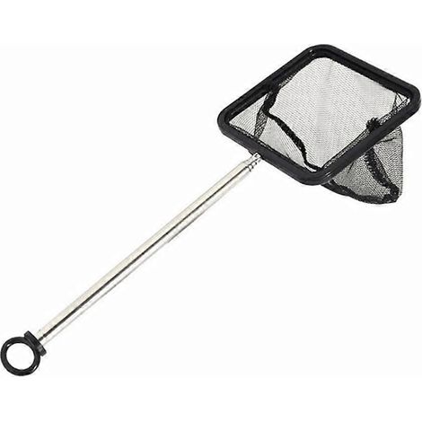 Filet de pêche à mailles fines avec manche télescopique (taille des mailles 22-42 cm) (1/5)