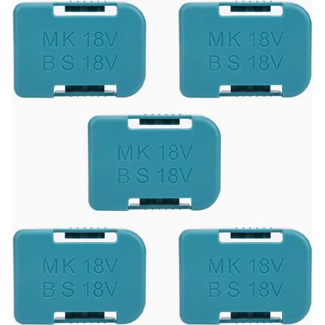 Lot De 5 Supports De Batterie Pour Batterie Makita 18 V, Également Pour Support De Batterie Bosch 18 V