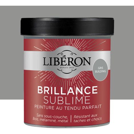 Peinture Brillance Sublime Libéron Gris Building 0,5 L (1/4)