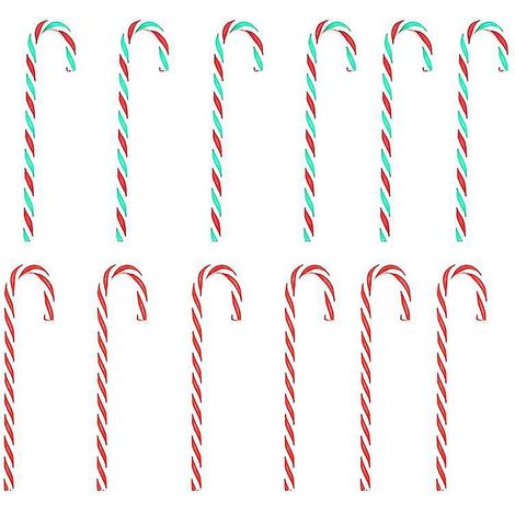24 Stück Weihnachtsstangen