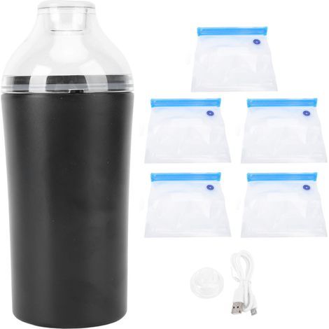 3 l/min - 60 kPa Vakuumbeutelpumpe, Mini-tragbare elektrische Reisepumpe für 3D-Druckzubehör, Lagerung, Kompressionstrocknung (1/5)