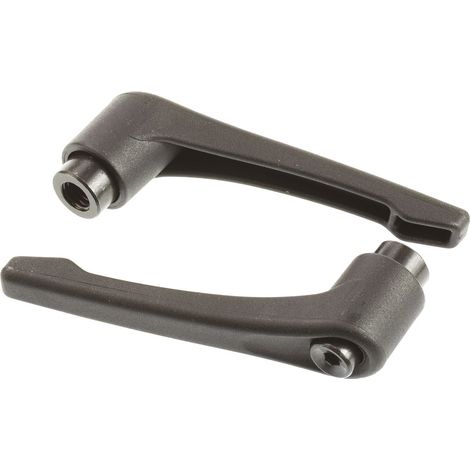 Levier de serrage RS PRO, , filetage M10, Femelle L. 12mm ( Prix pour Paquet de 2 ) (1/2)