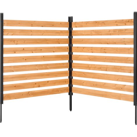 Mophorn Paneles de madera 1219 x 1244 mm para privacidad exterior, resistentes a la intemperie, con espacio para ventilación, ideales para jardines, ocultar equipos de piscina o cubos de basura (1/5)