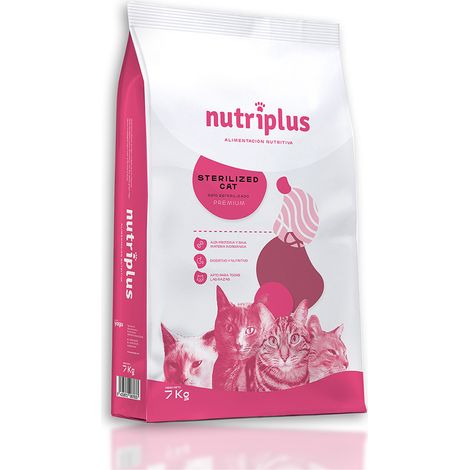NUTRIPLUS GATOS ADULTO ESTERILIZADO (2 KG)