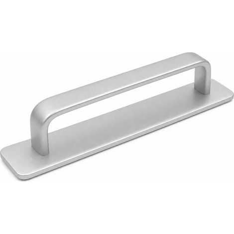 Poignée Adhésive pour Porte et Fenêtre Argent Mat 20 cm (1/5)