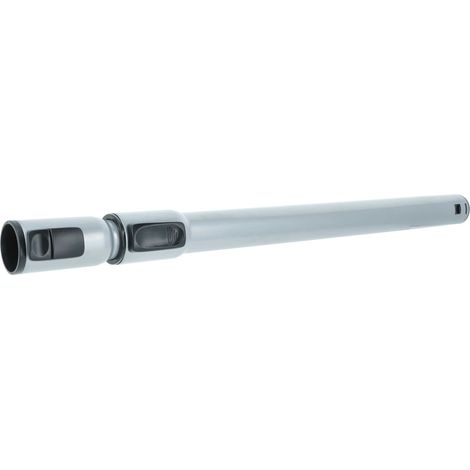 vhbw tubo compatibile con Philips 3000 Series PowerPro Compact FC9332, FC9331, FC9330, FC9329, FC9328, FC9333 aspirapolvere - 53 - 83 cm, argento