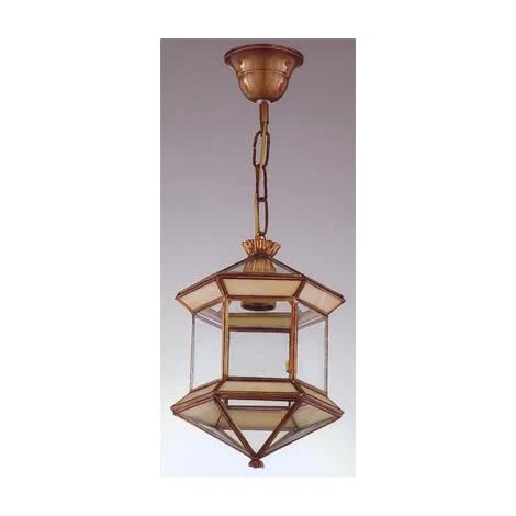 Mi Lampara - Farol Forja Monasterio 1xe27 43x18 Negro