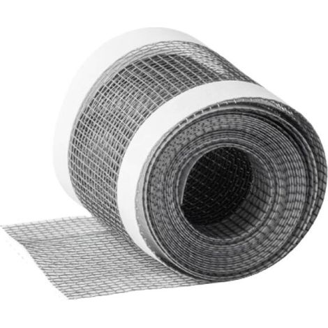 Adhesivos desechables para desagües de ducha, rollo de 70 mm x 3 m, malla autoadhesiva para recoger el pelo, aptos para desagües lineales en baños y cocinas. (2 rollos) (1/5)