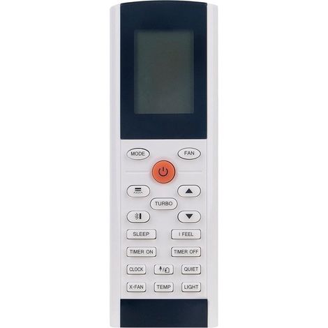 Adatto come telecomando universale di ricambio per condizionatori d'aria modelli YACIFBI, YAC1FB, YACIFB, YAC1FB6 e YAC1FB9. (1/5)