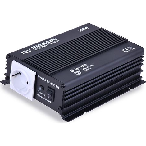 Mascot - Convertisseur DC/AC 12/230V 300W pur sinus 2285 - Sortie pinces crocodiles (1/4)