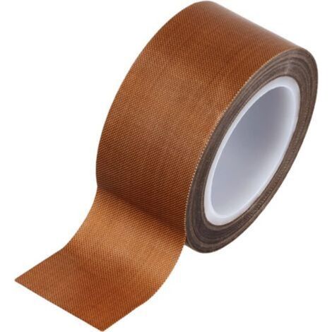 Ruban de Téflon 30mm x 10M - Ruban Adhésif Haute Température 300°C - 0,13 mm d'Épaisseur (1/5)