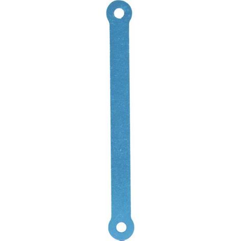 Biellette de direction de bras de suspension avant en alliage d'aluminium pour voiture télécommandée RC 1:10 Slash 2WD (version améliorée bleu clair) (1/4)