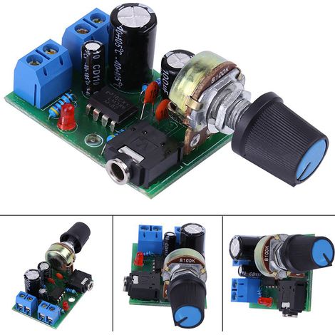 1  Module Amplificateur Audio LM386 Mini Haute Puissance 3V-12V
