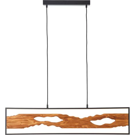 Lampe suspendue LED Chaumont avec du bois - G99821/76 (1/3)