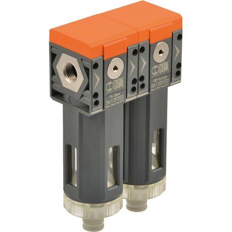 Riegler Filter+Ölfilter »SYNTESI«, BG 1, G 1/4, 5 µm + 0,01 µm, RMSA
