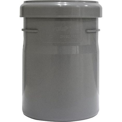 Valsir – Manchon de raccordement Ø 90/100 mm – Compatible Rapid SL et Geberit – Pour tous les bâti supports – Dimensions 90/100 mm