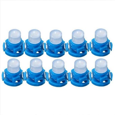 Lot de 10 ampoules T4.2 COB à culot W12 pour tableau de bord de voiture (1/5)
