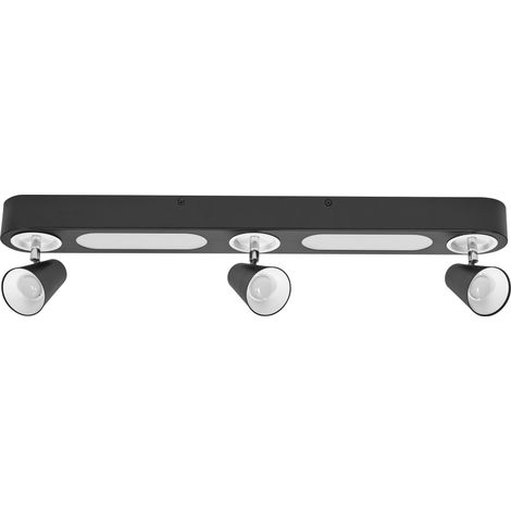 LEDVANCE DECOR SPOT NEPTUNE 26W, 1.100lm, noir, spot, têtes réglables, utilisation polyvalente, spot intérieur, lumière chaude, optique de haute qualité, montage facile.