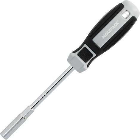 WOLFPACK LINEA PROFESIONAL destornillador con vaso 8,0 mm. , Destornillador Con Vaso - 8,0 mm de Medida y 235 mm de Longitud.- Este destornillador con vaso es una herra (1/5)