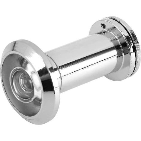 Judas de porte, judas de sécurité avec cache de confidentialité robuste pour montage sur portes de 35 à 55 mm avec un angle de vision de 200°. (1/5)