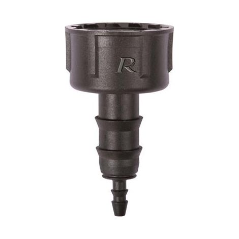 Ribiland – Adaptateur cannelé pour tuyau 16mm – Raccord fileté 6mm (3/4) – Pression max 1 bar – Pour installations plomberie - tre16mm (1/2)