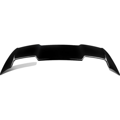 Spoiler trasero, fácil instalación, aerodinámica mejorada, negro brillante. (1/2)