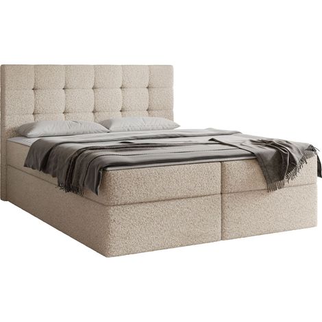 Cama continental Comfivo Osculum I, Lambi 06, Doble, Continental, 160x200, Tapiz, Somieres, 163x206x112cm