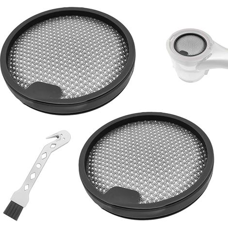 Prefiltro Hepa para Dreame Z10 Station / T10 / T20 / T30 / R10 / R10 Pro / R20 / R20 Pro para aspiradora Xiaomi G9 / G10 Repuestos lavables, 2 filtros Hepa, 1 cepillo de limpieza (3 piezas) (1/5)
