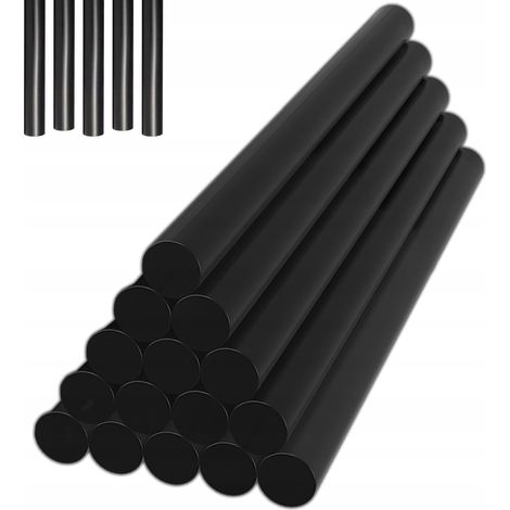 Blow Colle à chaud 10 pièces noir 11 mm x 200 mm