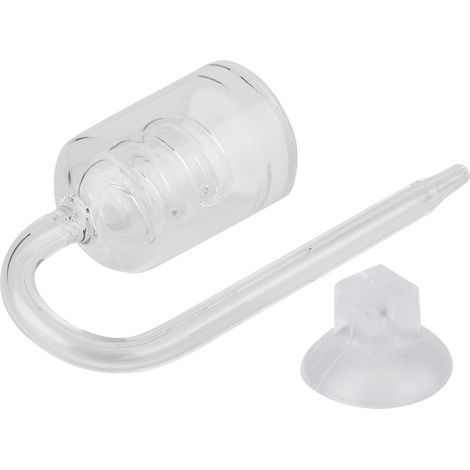 Diffuseur CO2 pour Aquarium en Verre Transparent - Atomiseur à Vis pour Raffinage du Dioxyde de Carbone (1/5)