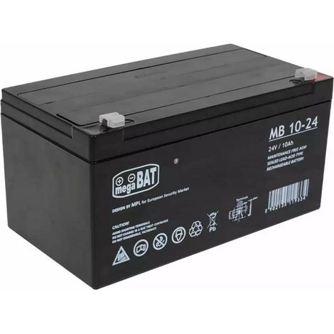 Batterie gel AGM pour véhicule 24V 10AH