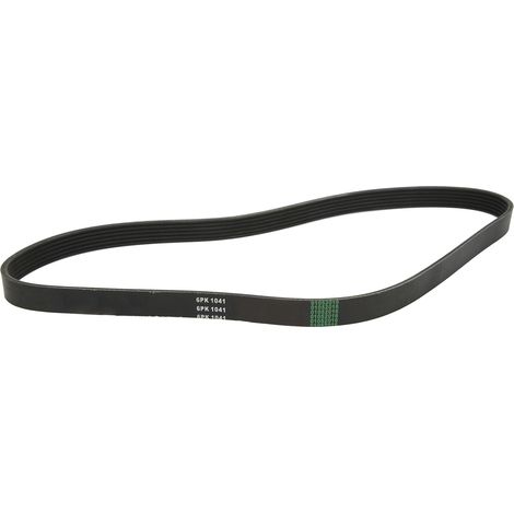 Courroie de générateur haute performance et haute ténacité en cuir artificiel 6PK1041 universelle pour automobiles (1/5)