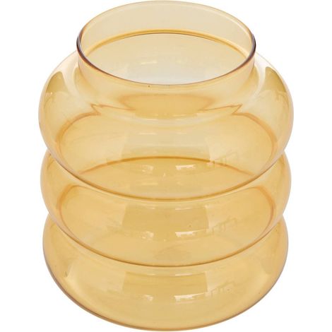 Umia jarrón de cristal 12x12x13cm - Atmosphera créateur d'intérieur (1/5)