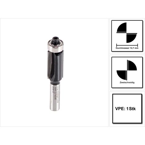 2608628348 - Fresa per rifilare laminati, 8 mm, D1 12,7 mm, L 25,4 mm, G 68 mm 8 mm, D1 12,7 mm, L 25,4 mm, G 68 mm (1/5)