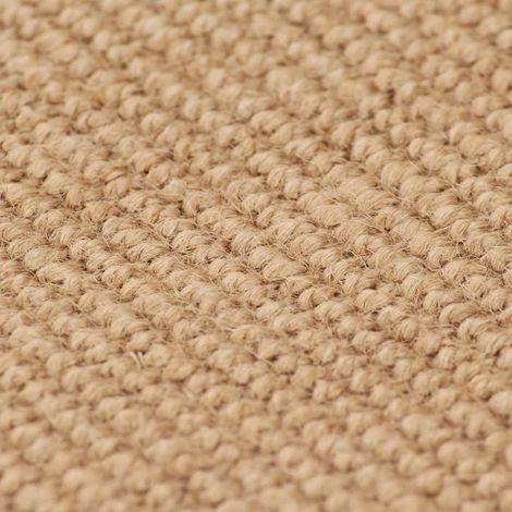 Maison Exclusive - Teppich Jute mit Latexrücken 80x160 cm Natur