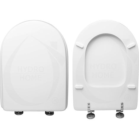 Copriwater Ginevra G.S.I. Facis legno rivestito in resina poliestere bianco (1/4)