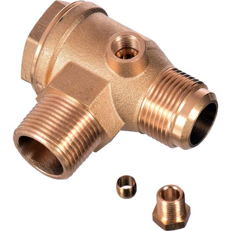 VÁLVULA DE RETENCIÓN PARA COMPRESOR 3/4Z X 3/4Z 20 BAR NEUMÁTICO (1/2)