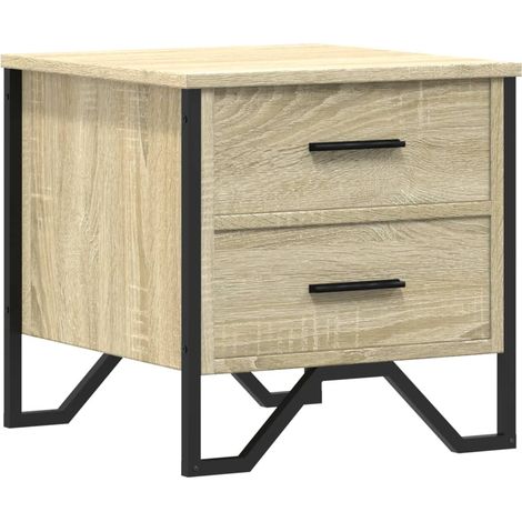 Maison Exclusive - Comodino Rovere Sonoma 40x41x40 cm in Truciolato