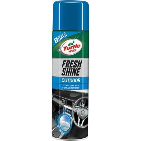 Prodotto pulizia turtle wax fresh shine outdoor formula silicone 500ml