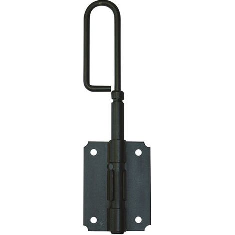 Chiavistello a bacchetta 14 L300mm Nero - Afbat