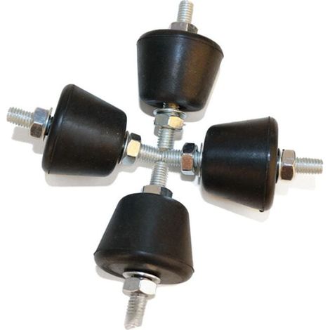 Climatiseur split mural antichoc, antibruit et pieds amortisseurs, avec une capacité de charge maximale de 70KG 4PCS 1 (1/2)