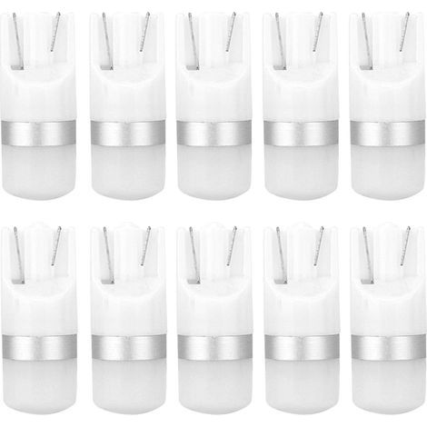 Ampoule de voiture LED 10pcs 2835 2SMD Bright Side Light Light Indicator Tail Reverse Ampoules de lampe pour T10 147 152 158 159 161 168. (1/5)