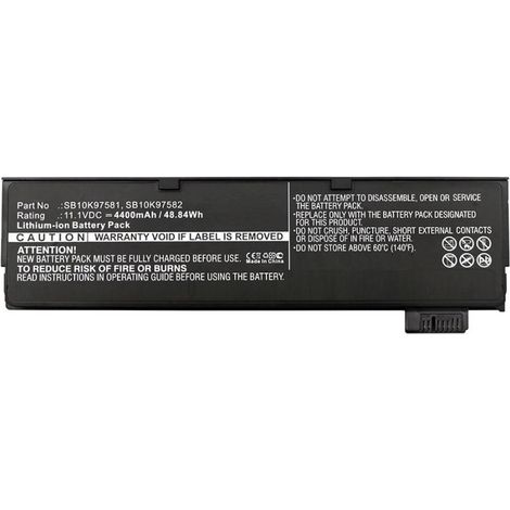 CoreParts Batterie d'ordinateur Portable pour Lenovo (MBXLE-BA0292)