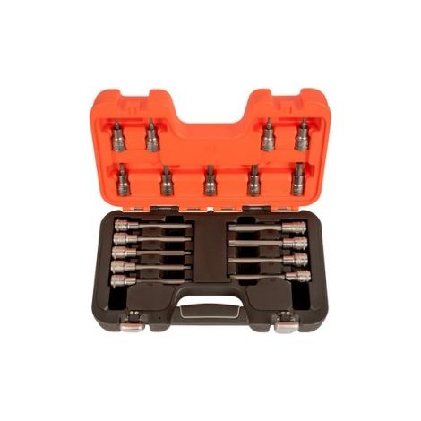 BAHCO - Jeu de douilles 1/2" avec embouts TORX® - 18 pcs